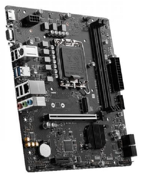 Материнська плата Socket_1700 MSI PRO H610M-E DDR4 (mATX, H610, DDR4, 64Gb)