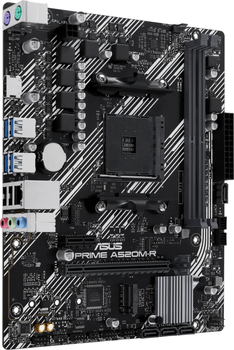 Материнська плата Socket_AM4 Asus Prime A520M-R (mATX, A520, 2x DDR4 max. 64GB)