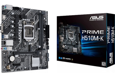 Материнська плата Socket_1200 Asus Prime H510M-K R2.0 (mATX, H510, 2x DDR4)