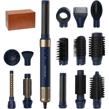 Фен-стайлер Cecotec Bamba CeramicCare 14in1 AirGlam Blue (CCTC-00253) [129179]