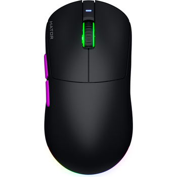 Мышь Hator Quasar 3 Ultra 8K Wireless Black/Violet (HTM770) [127982]