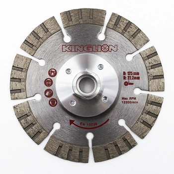 Диск KingLion 125 *М14 с фланцем глубокорез
