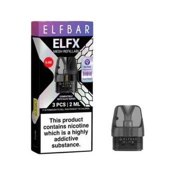 Сменные картриджи Elf Bar ELFX 0.6, 0.8 Ом
