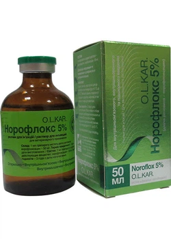 Норофлокс 5% O.L.KAR 50мл (енрофлоксацин)