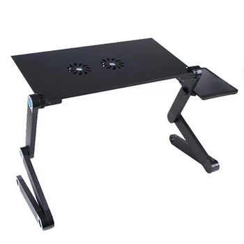 Cтолик для ноутбука Laptop Table T8 трансформер з охолодженням