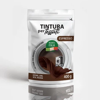 Фарба-барвник для тканини «Espresso» коричневий серія Incanto Italia, 400 г