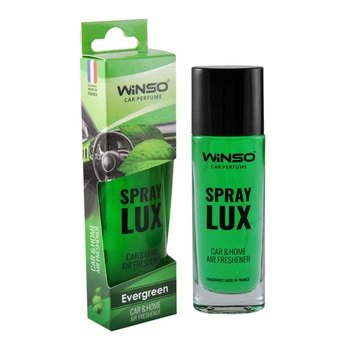 Ароматизатор воздуха Winso Spray Lux Evergreen 55мл стеклянный освежитель воздуха с насыщенным запахом ароматизатор (LO-TH_11C)