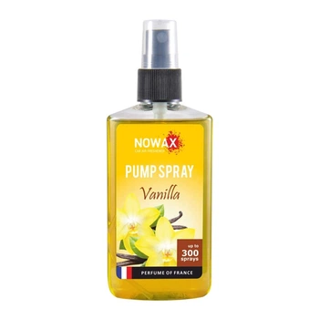 Ароматизатор Nowax Pump Spray Ваніль 75ml рідкий освіжувач повітря для авто будинку офісу ароматизатор повітря (LD-BN_33A)
