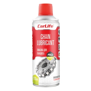 Мастило для ланцюга CarLife Chain Lube Road 200мл для мотоцикла та велосипеда догляд за ланцюгом захист від зносу (LD-BN_33A)