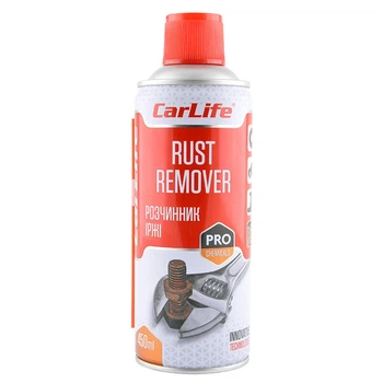 Растворитель ржавчины CarLife Rust Remover 450мл проникающее средство для ржавых болтов и гаек антикоррозийное средство (IO-JU_22B)