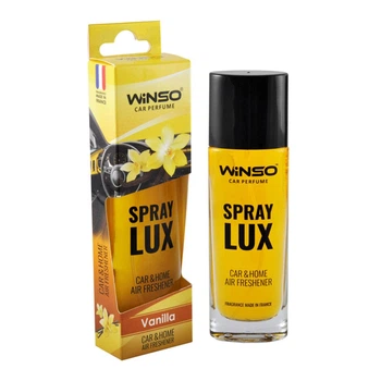 Ароматизатор Winso Spray Lux Vanilla 55мл ванильный освежитель для воздуха с ярким запахом и стеклянным флаконом (LO-TH_11C)