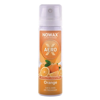 Ароматизатор Nowax X Aero Orange 75ml освежитель воздуха для дома и машины цитрусовый спрей для удаления запахов (LO-TH_11C)