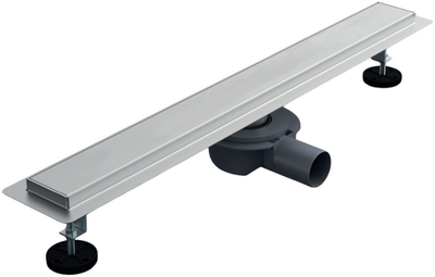 Трап для душу лінійний ASG 06 INOX Double Lock 500х70 c поворотним сифоном 360°