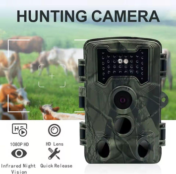 Фотопастка Suntek DL-PR1000 FULL HD 36MP 23м, огляд 120°, IP65 (автономна камера) камера спостереження мисливська з екраном та записом звуку