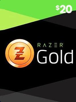 Карта поповнення Razer Gold 20 USD
