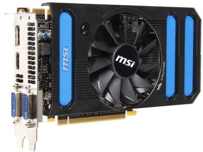 Б/У Видеокарта MSI GeForce GTX 550 Ti 1Gb 192bit GDDR5 (N550GTX-Ti-MD1GD5)