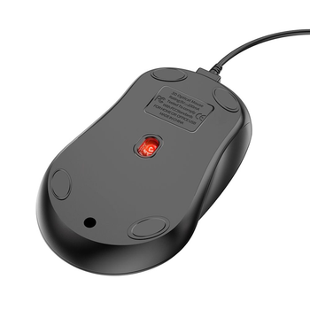 USB миша Borofone BG4 чорна – стиль і комфорт для кожного дня