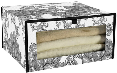 Органайзер Idea Home NP-256 40 x 32 x 20 см Anthracite Flowers (NP-256 ткан. з/кр д/взуття Anthracite Flowers)