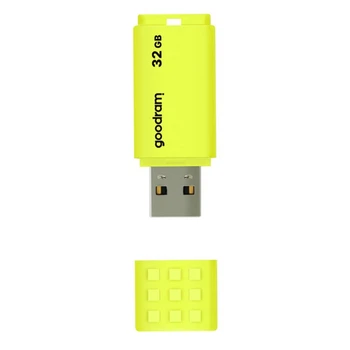 Флеш-накопитель Goodram UME2 USB 2.0 32 ГБ, чтение 20 МБ/с, запись 5 МБ/с(DL_0A7CBB752341)