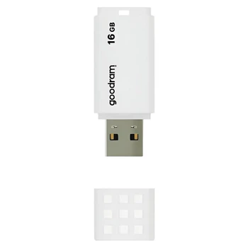 Флеш-накопитель Goodram UME2 USB 2.0 16 ГБ, чтение до 20 МБ/с, запись до 5 МБ/с(DL_46E79173F0E6)