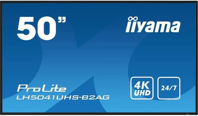 Монітор Iiyama 50" ProLite LH5041UHS-B2AG