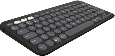 Клавиатура беспроводная Logitech Pebble Keys 2 K380s Bluetooth UA Tonal Graphite (920-011851)