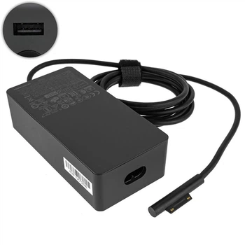 БЖ для планшета MICROSOFT 15V 6.3A 102W 6pin Чорний (Surface Pro 5 Pro 6 Pro 4 Pro3 Book)(без сетевого кабеля!)