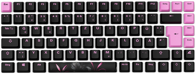 Набор из кейкапов Sharkoon SKILLER SGK50 S3 D2 и игровой поверхности SKILLER SGP30 XXL D2 Multicolored (4044951039746)