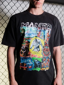 Футболка MANTO t-shirt IVO Black M