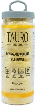 Рушник для сушіння та охолодження тварин Tauro Pro Line 64х43 см Жовтий (JOY63240)