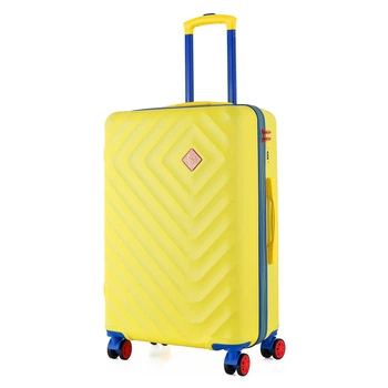 Чемодан средний Semi Line 24" (M) ABS-Plastic Yellow (T5801-2)