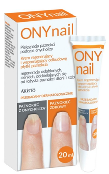 Krem do paznokci ONYnail regenerujący i wspomagający 20 ml (5901549565287)