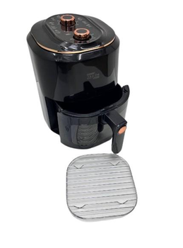 Аэрогриль Z.e.p line ZP-141 4000W аэрофритюрница безмасляная для приготовления без масла с регулировкой температуры 8 л черная