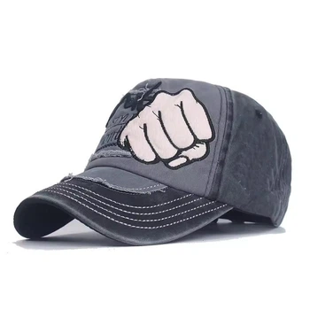 Бейсболка Hand темно серая