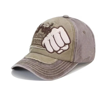 Бейсболка Hand песочная