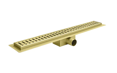 Душевой трап из нержавеющей стали SUS304 Koer FD35-70x800-Brushed Gold (AC0719)