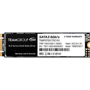 Накопичувач SSD 1TB TEAM M.2 SATA3 MS30 RETAIL (TM8PS7001T0C101)