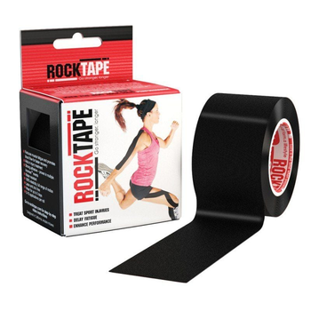 Кінезіо тейп ROCKTAPE, колір чорний