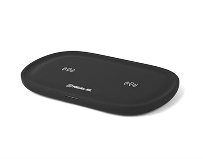 Бездротовий зарядний пристрій REAL-EL WL-780 3A 20W Black (296275)
