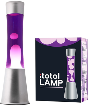 Нічник iTotal Purple Liquid and White Wax XL1792 (8057711465286)