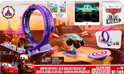 Tor wyścigowy Mattel Disney Cars On The Road Showtime Loop HGV73 (0194735058365)