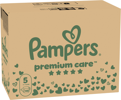 Подгузники Pampers Premium Care Размер 5 (11-16 кг) 148 шт (8006540855973)