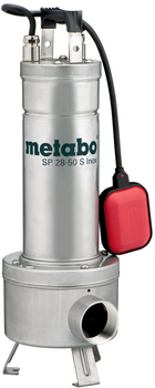 Насос для грязной воды и строительного водоснабжения водоснабжения Metabo SP 28-50 S Inox (604114000)
