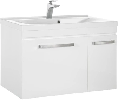 Тумба підвісна NORWAY CATARINA-800 М102080 біла з умивальником
