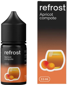 Ароматизатор жидкий пищевой Refrost 11 мл Apricot Compote (Абрикосовый Компот) (2000075392787R)