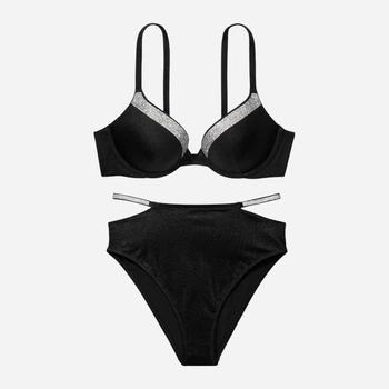 Купальник раздельный женский Victoria's Secret 537934868 34D/M Черный (1159827159)