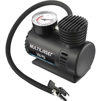 Портативный автомобильный мини воздушный компрессор (DC 12V/10~250PSI)