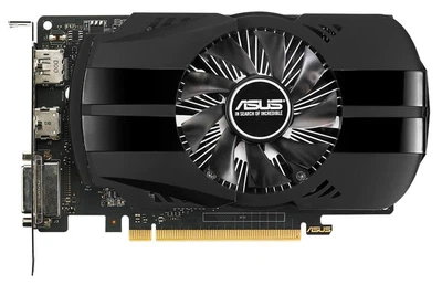 Видеокарта ASUS GTX 1050Ti 4Gb Phoenix (PH-GTX1050TI-4G) (GDDR5, 128 bit, PCI-E 3.0 x16) Б/у