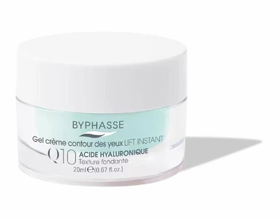 Крем-гель против морщин для кожи вокруг глаз Byphasse Lift Instant Eyes Gel Cream Q10 20 мл