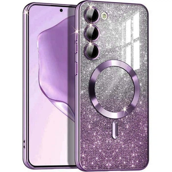 Чохол Epik Stardust Case із захисними лінзами камери на Samsung Galaxy S22 Фіолетовий / Deep Purple